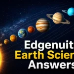 Edgenuity Earth Science Answers