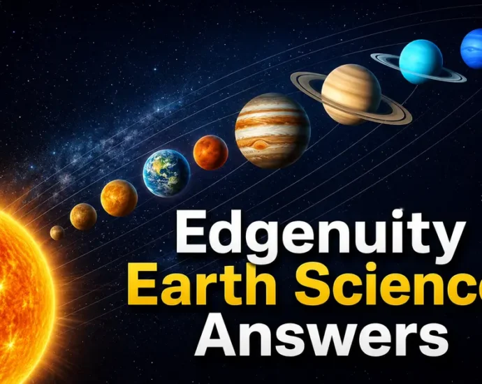 Edgenuity Earth Science Answers